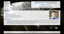 Desktop Screenshot of mcampbell.info